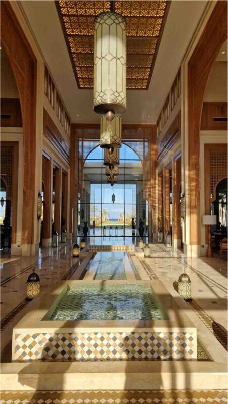 hotel foyer showing that luxury should never have limits
